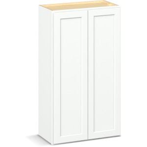 Reliabilt Parkstone II Reliabilt Parkstone II Brilliant White Wall Cabinet, 2 Doors, 24-in x 42-in - 641257 | Lowe's Pro Supply